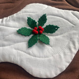 Dog Coat Christmas Pudding Design