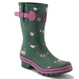 Evercreatures Ladies Short Wellies Chick UK8